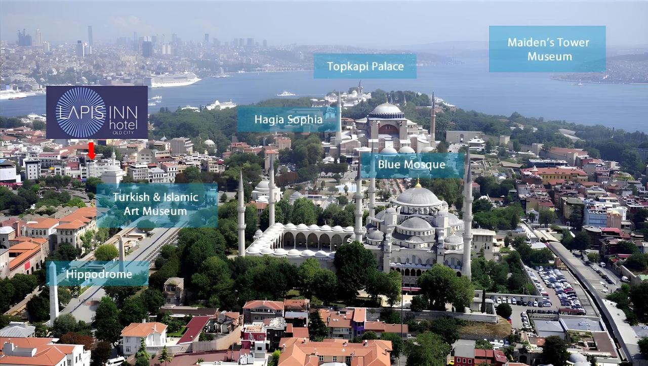 Lapis Inn Hotel & Spa Istanbul Exterior foto